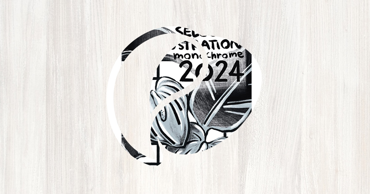 モノクロ2024年度版 (ART BOOK OF SELECTED ILLUSTRATION)に掲載しました